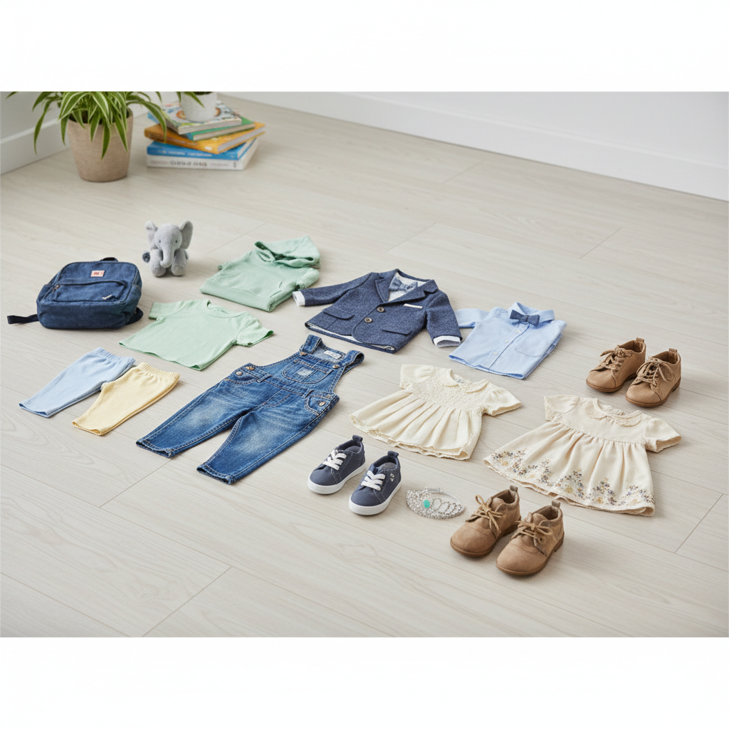 מהגן ועד הגאלה: המדריך ליצירת מלתחה חכמה ורב-תכליתית לקטנטנים