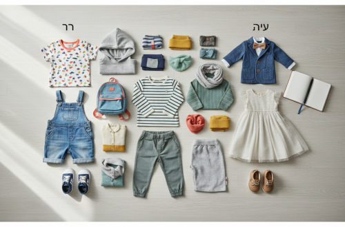 מהגן ועד הגאלה: המדריך ליצירת מלתחה חכמה ורב-תכליתית לקטנטנים
