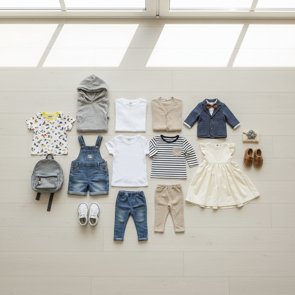 מהגן ועד הגאלה: המדריך ליצירת מלתחה חכמה ורב-תכליתית לקטנטנים