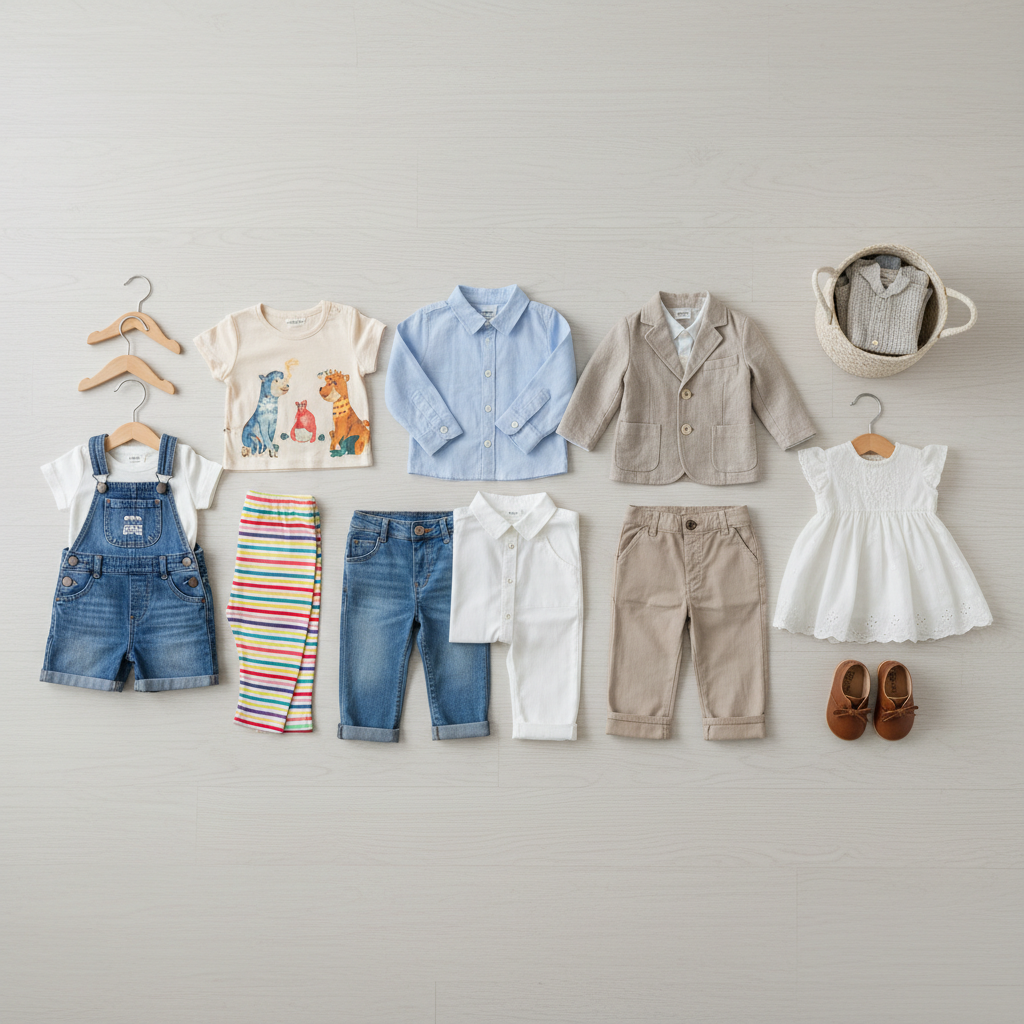 מהגן ועד הגאלה: המדריך ליצירת מלתחה חכמה ורב-תכליתית לקטנטנים