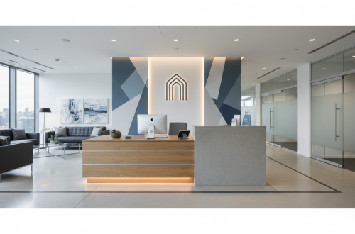 השער למותג שלכם: שילוב מנצח של אסתטיקה ותפעול בכניסה למשרד